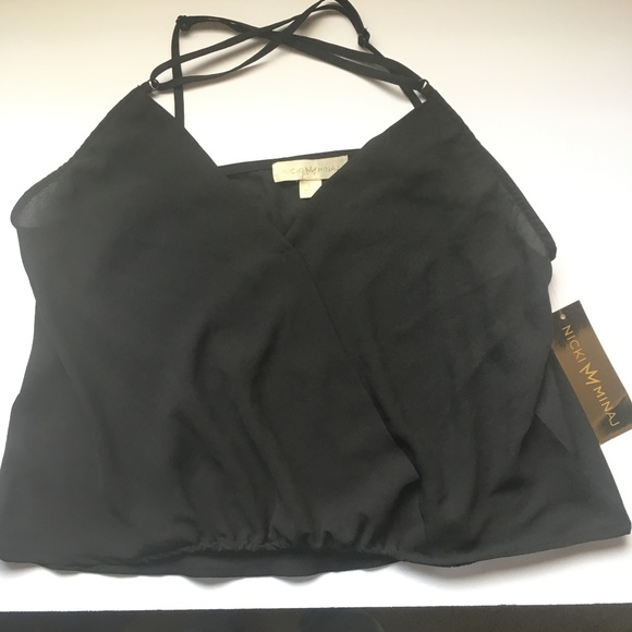 Nicki Minaj Tops - 🏈 3/$15 Nicki Minaj Black top blouse #139